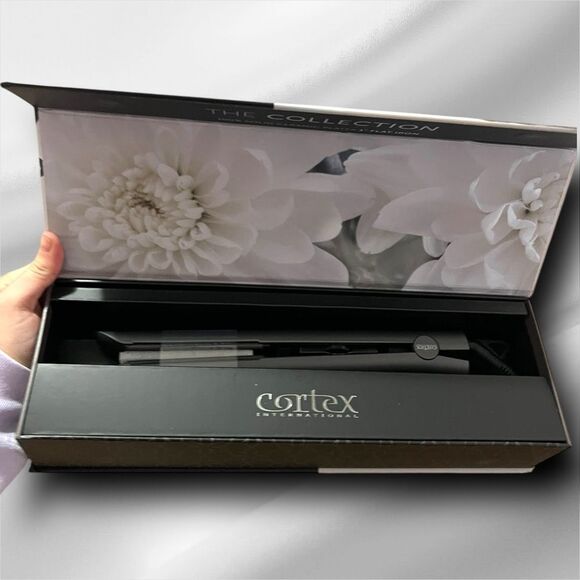 New CORTEX BEAUTY 1-Inch Solid Ceramic Flat Iron - Picture 7 of 7